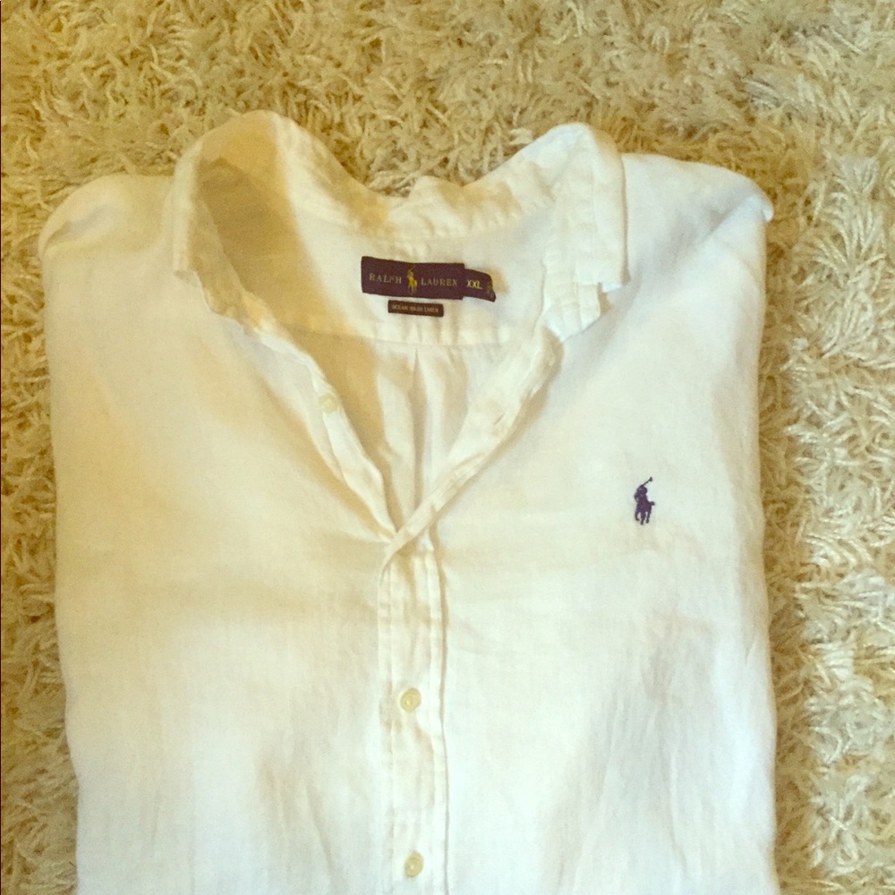 Ocean Wash Linen Shirt Ralph Lauren